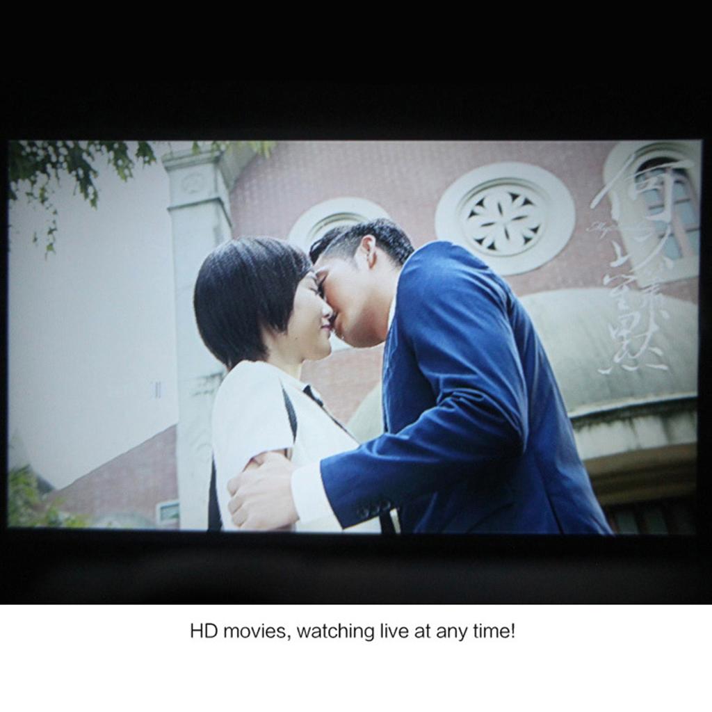 LED Home Theater Cinema HDMI Portable HD Projector Entertainment US Plug