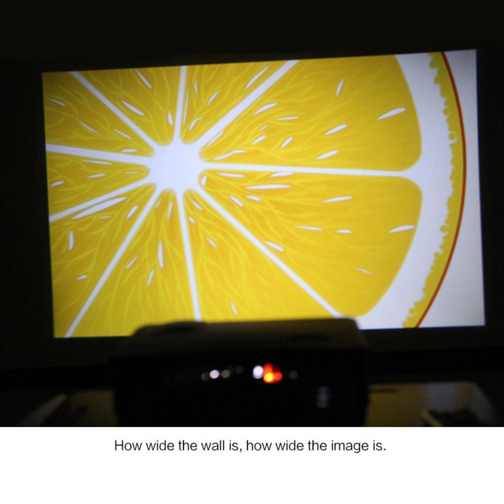 LED Home Theater Cinema HDMI Portable HD Projector Entertainment UK Plug