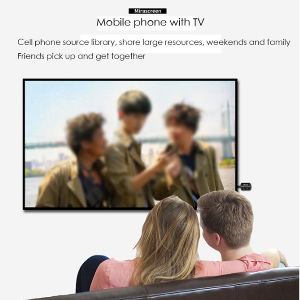 1080 Wireless Wifi Mobile Phone Screen TV Adapter HDMI Mirror Display Dongle