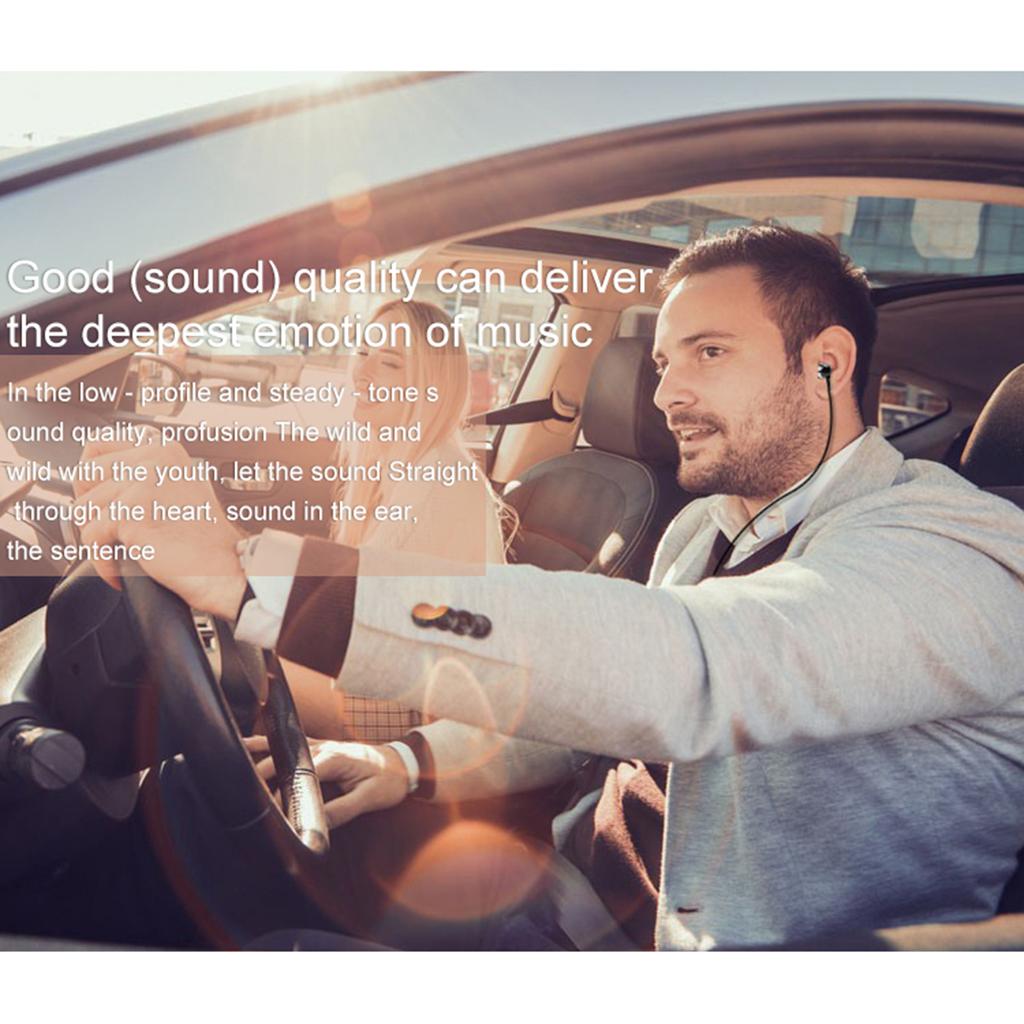 Mini In-Ear Bluetooth Headset Headphone Collar Clip Business Earphone Silver