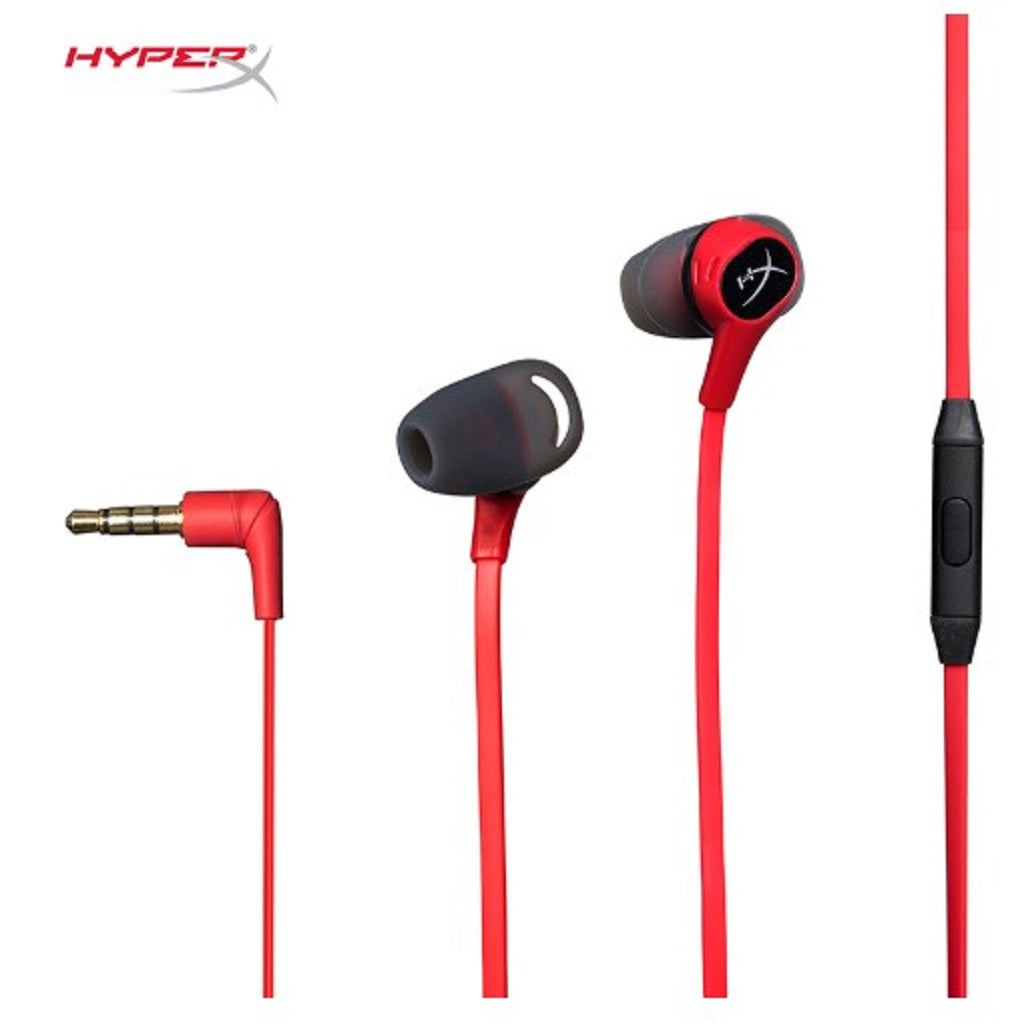 HyperX Cloud Earbuds Gaming Portable Headphones with Mic for Nintendo Switch