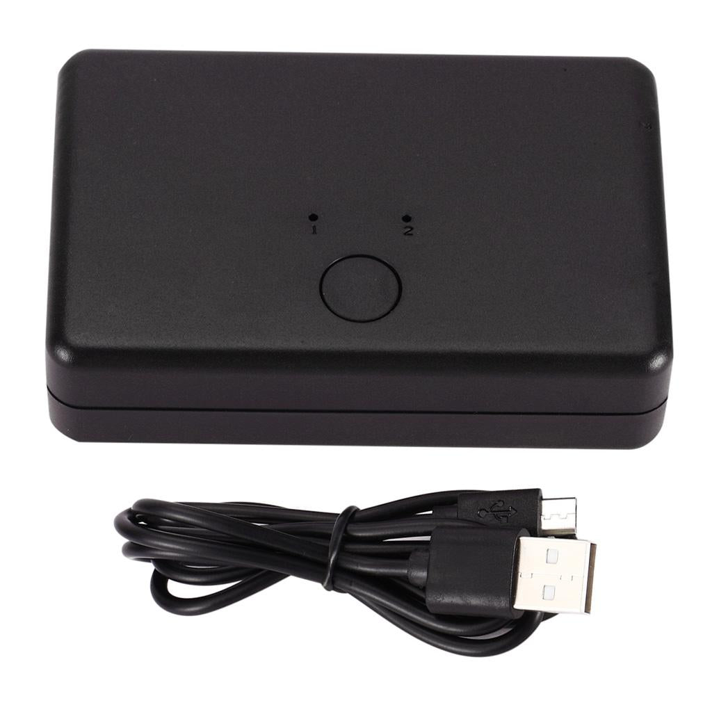 2 Ports RJ45 Lan Hub Network Switch Ethernet Adapter Splitter For Computer