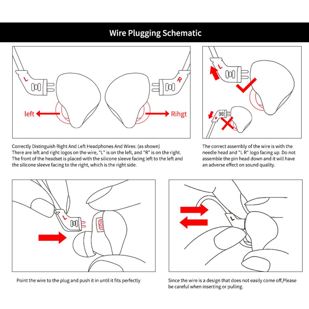 KZ ZST X Colorful In-Ear Earphone HiFi Purple 1BA+1DD with mic
