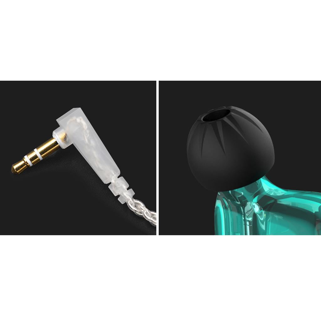 KZ ZST X Colorful In-Ear Earphone HiFi Purple 1BA+1DD with mic