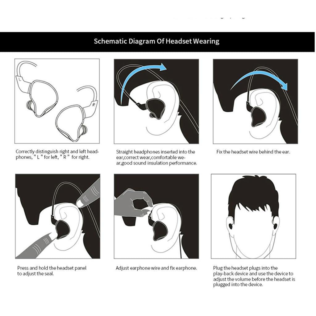 KZ ZST X Colorful In-Ear Earphone HiFi Purple 1BA+1DD with mic