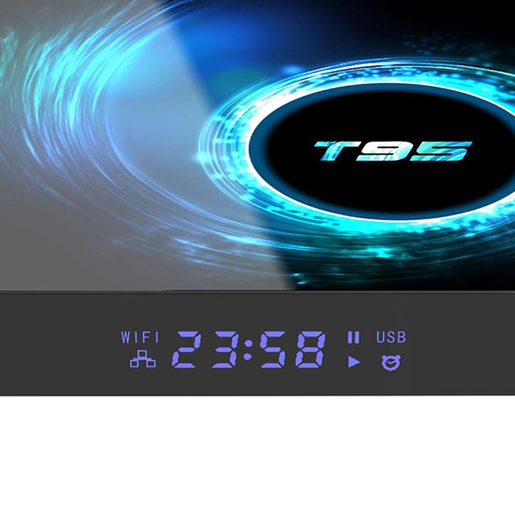 Quad Core Smart Media Player Digital STB 2GB+16GB EU Plug Single Frequency