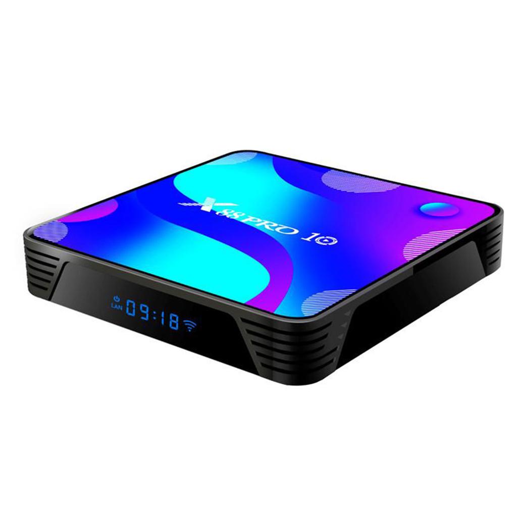 4K Ultra HD X88 PRO 10 Quad Core Smart Media Player 2G+16G UK Plug