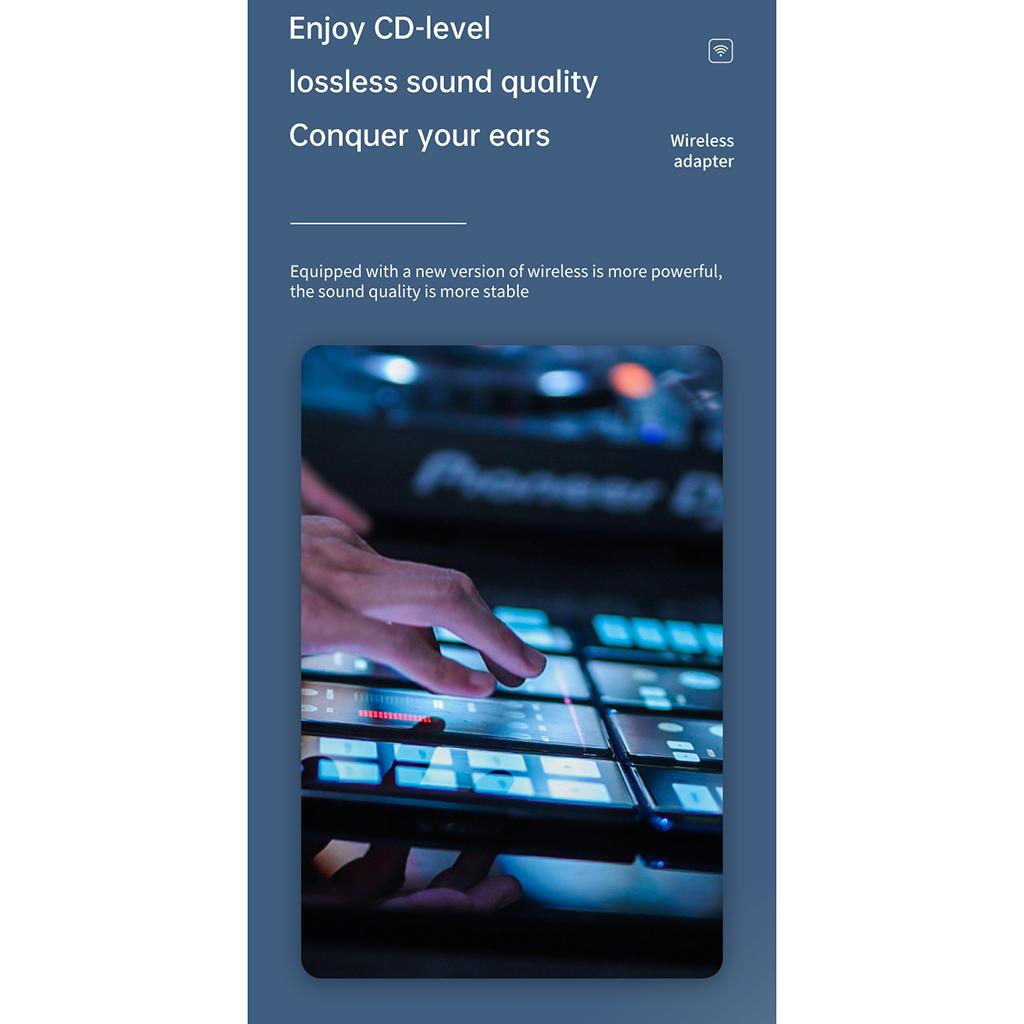 USB Bluetooth Adapter 15m LCD Display Visualization 3.5MM AUX Dongle for TV