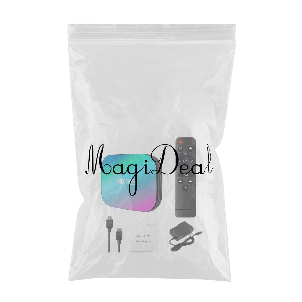 32/64/128GB STB S905X3 Quad Core WiFi BT 2.4/5G 8K Media 4+64g US Plug