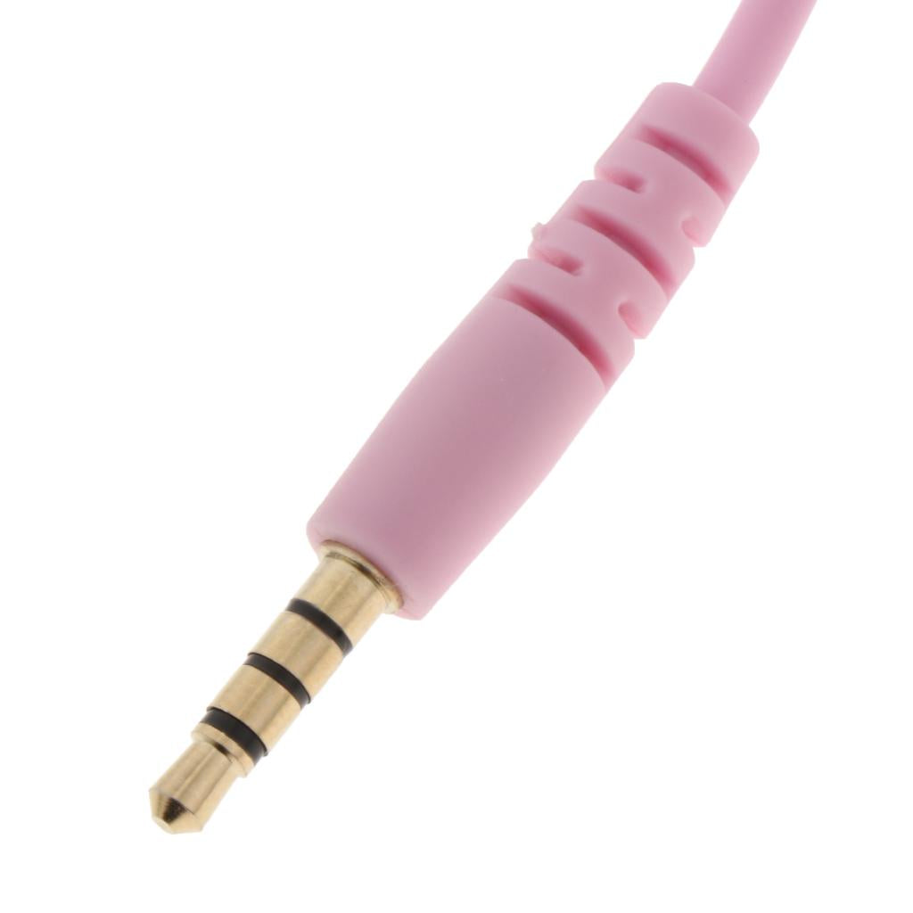 Unicorn Headphone With Microphone Girls Kids Stereo Earphone Headset Pink 1