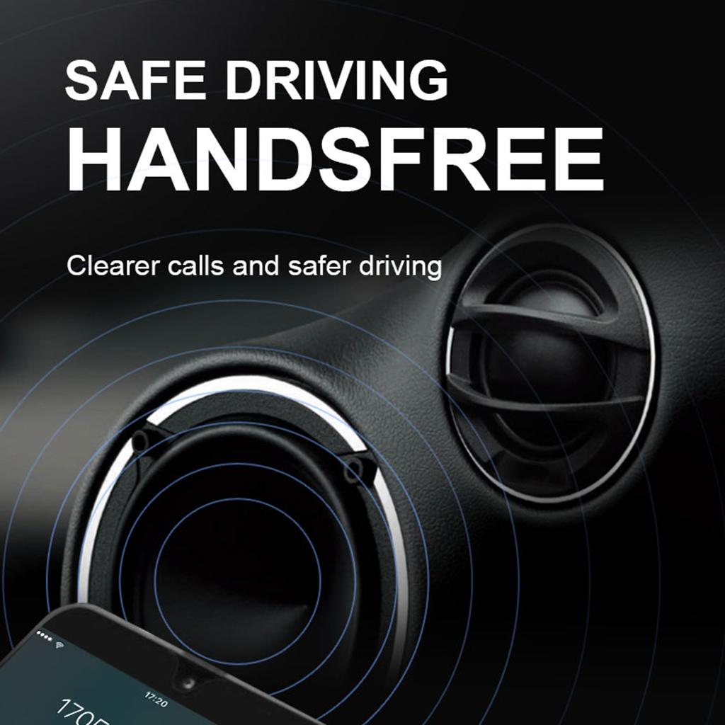 Mini USB Bluetooth 5.0 Audio Adapter Receiver 3.5mm AUX Speaker Auto Car Kit