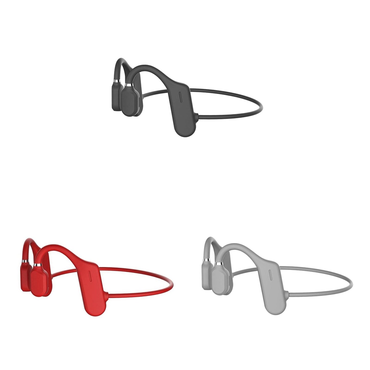 DYY-1 Wireless Bluetooth Bone Conduction Headset Sports Headphone Black