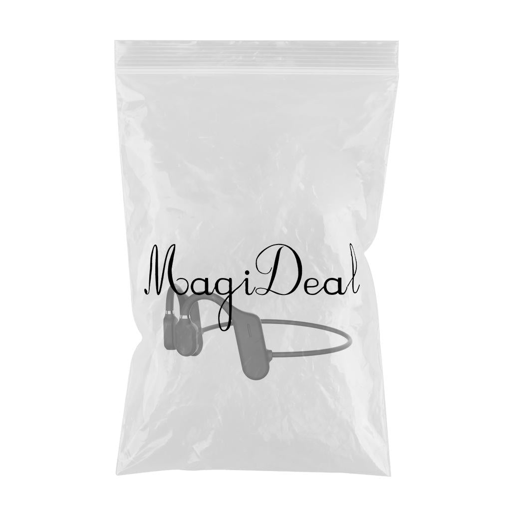 DYY-1 Wireless Bluetooth Bone Conduction Headset Sports Headphone Black