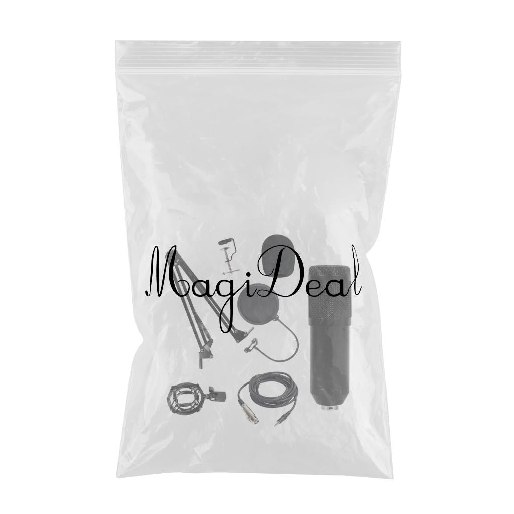 Condenser Microphone Kit for Studio Recording Black B