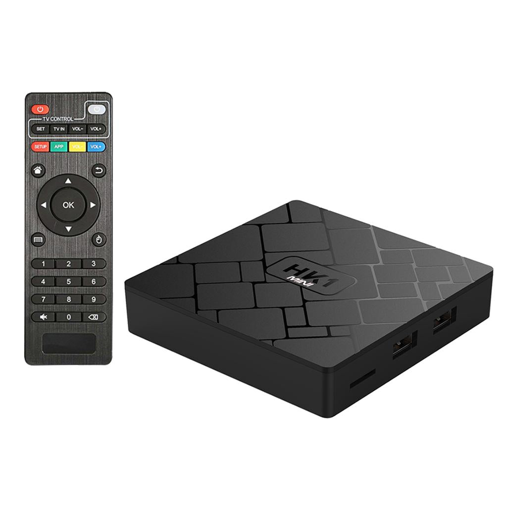2GB+16GB STB HK1 RK3229 Quad Core WiFi 2.4G 4K HD Media Player UK Plug