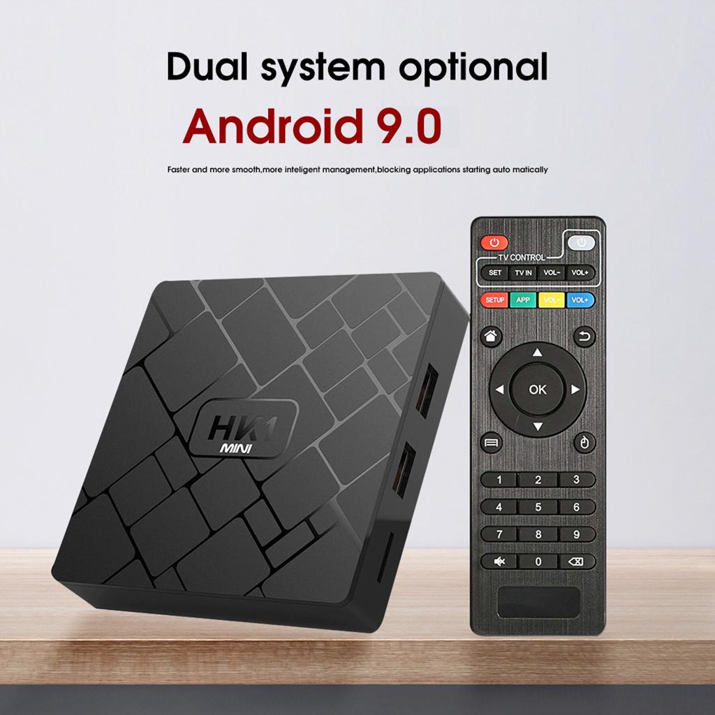 2GB+16GB STB HK1 RK3229 Quad Core WiFi 2.4G 4K HD Media Player AU Plug