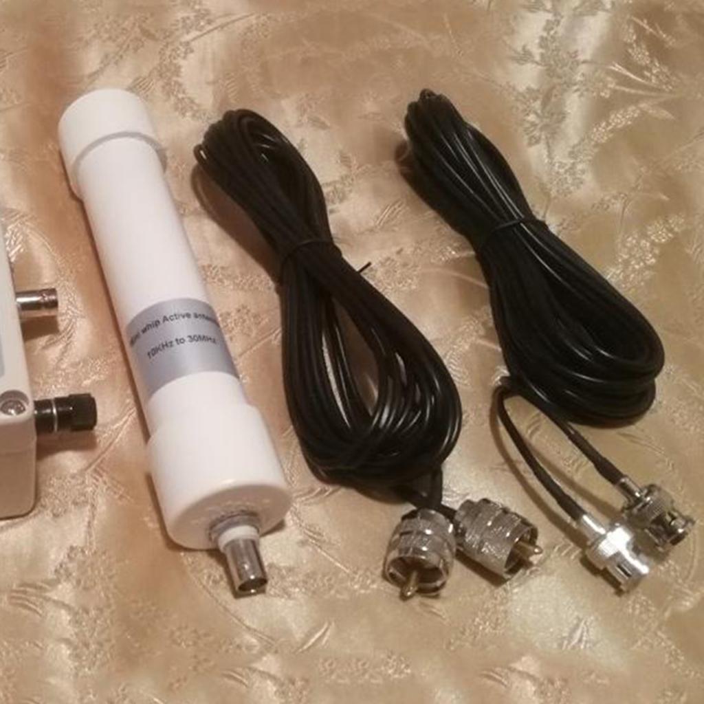 Active Loop Antenna Receiving 10KHz-30MHz Cable for Medium Short Wave Radio