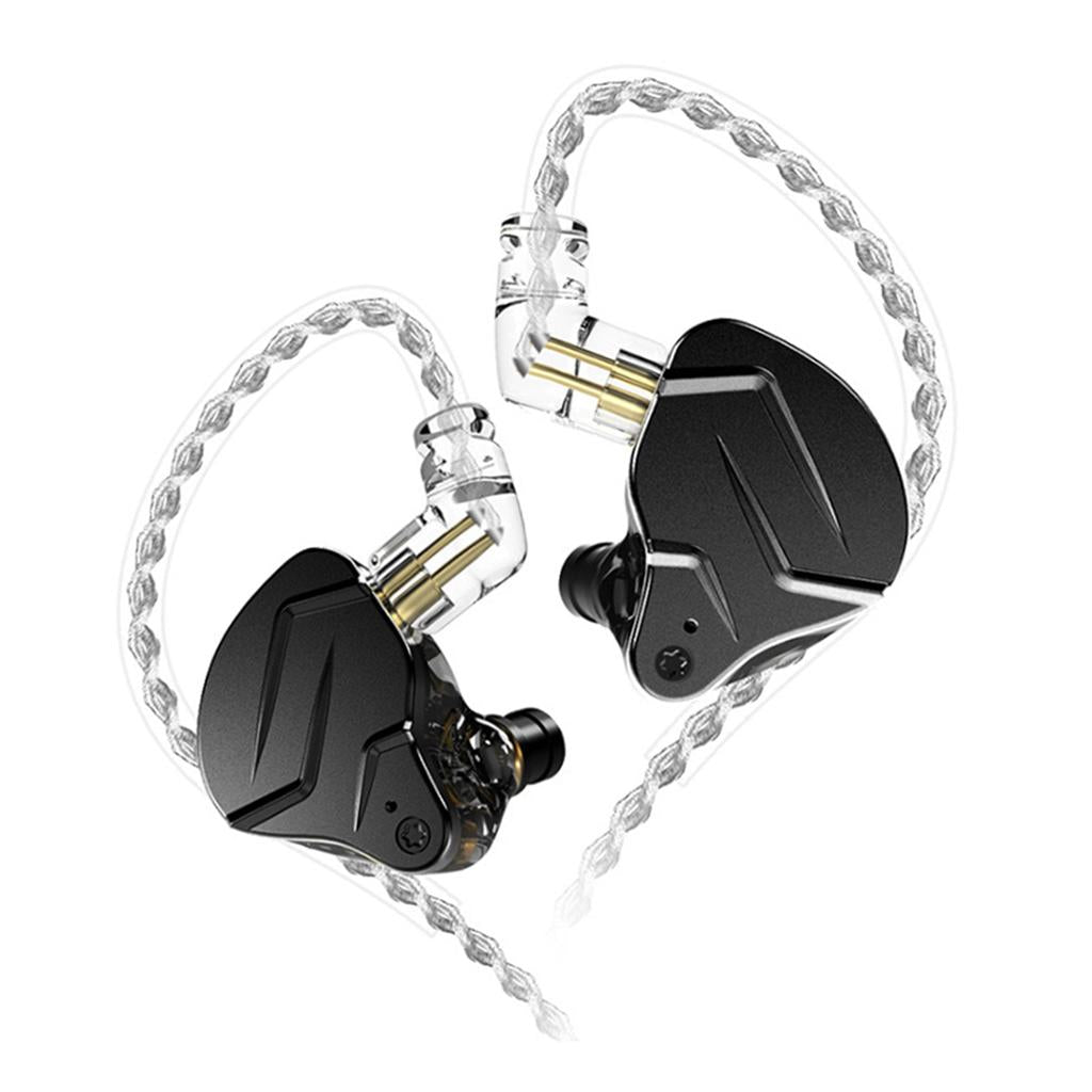 ZSN PRO X 1BA+1DD Dual Driver Hybrid Earbuds Stereo Earphone black no mic