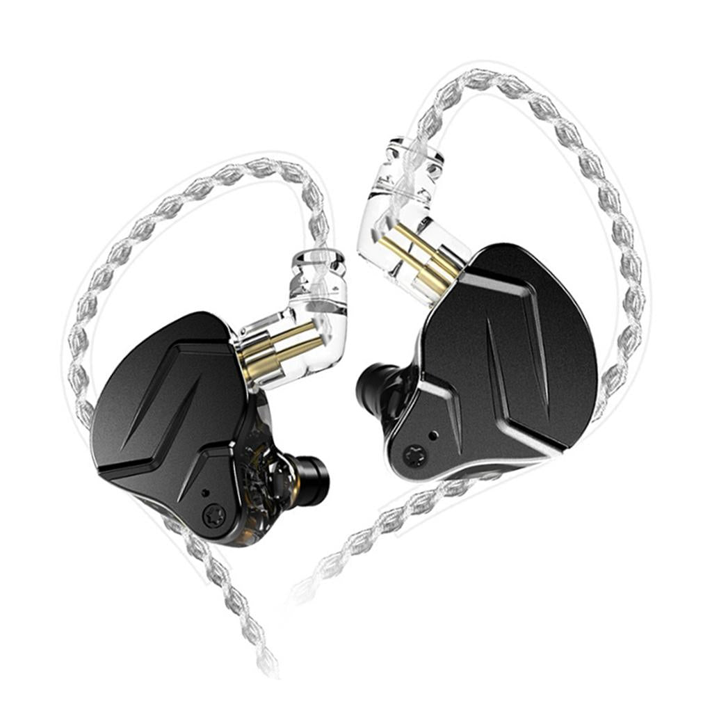 ZSN PRO X 1BA+1DD Dual Driver Hybrid Earbuds Stereo Earphone black no mic