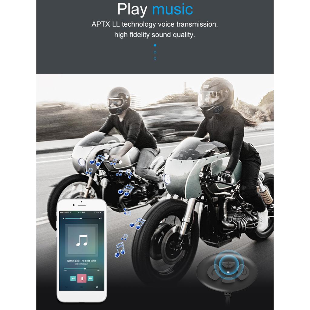 Stereo Anti-interference Earphone for Motorcycle Helmet Handsfree Headset