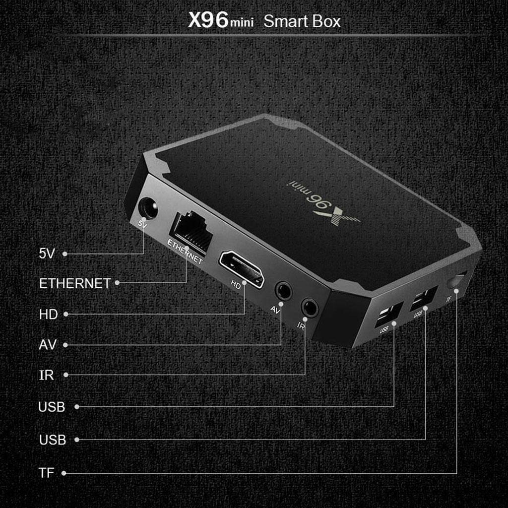 MINI Android7.1 Smart Box S905W Quad Core H.265 HD Medien 2GB+16GB