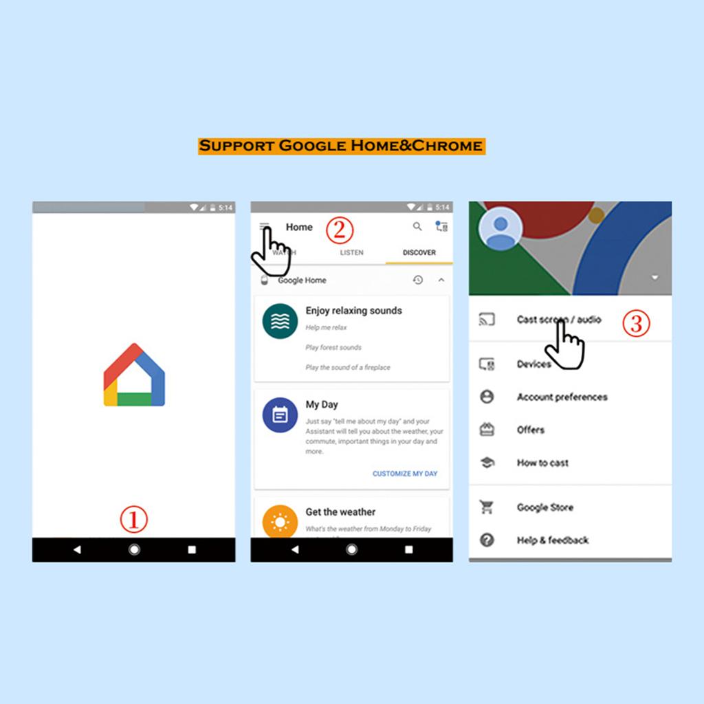 Mini Wireless Receiver Sharing Screen Video HDMI Display Adapter Dongle