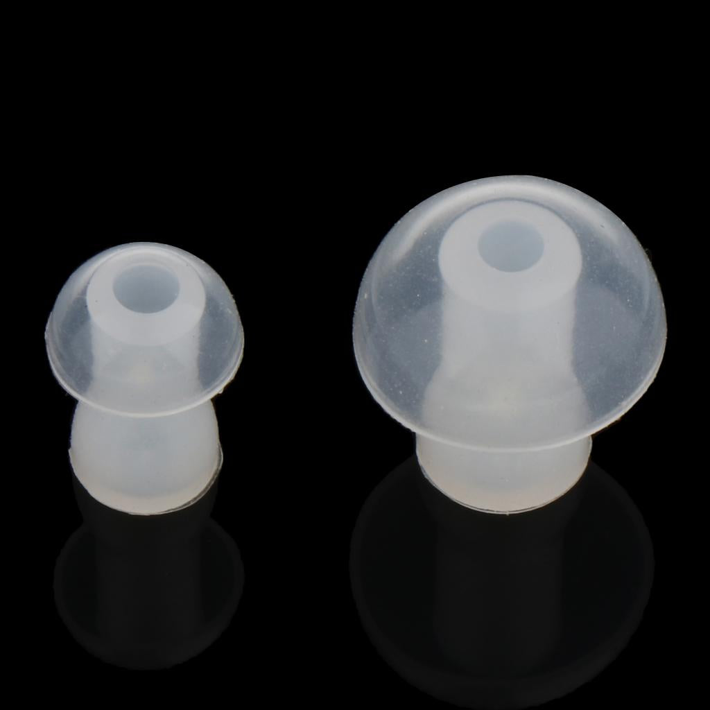 Air Tube Monaural In Ear Earphone Anti-radiation Headset 3.5mm White