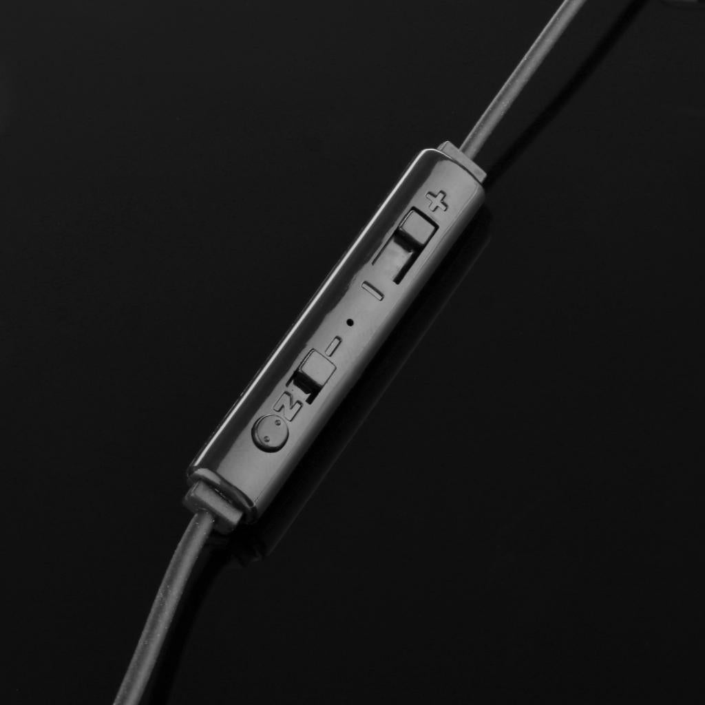 Air Tube Monaural In Ear Earphone Anti-radiation Headset 3.5mm Black