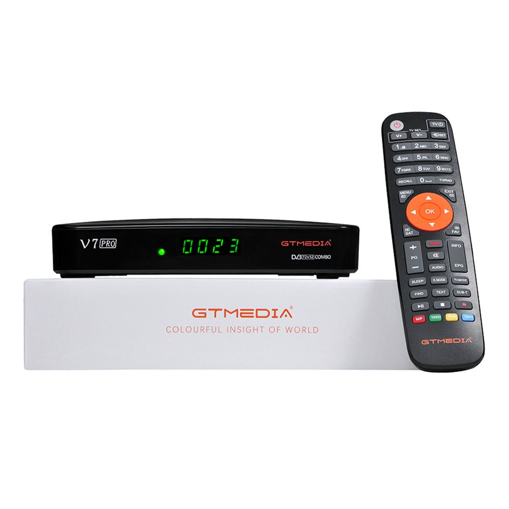 V7 Pro DVB-S2X/T2 Full HD Digital Receiver HDMI CA Card TV Tuner EU