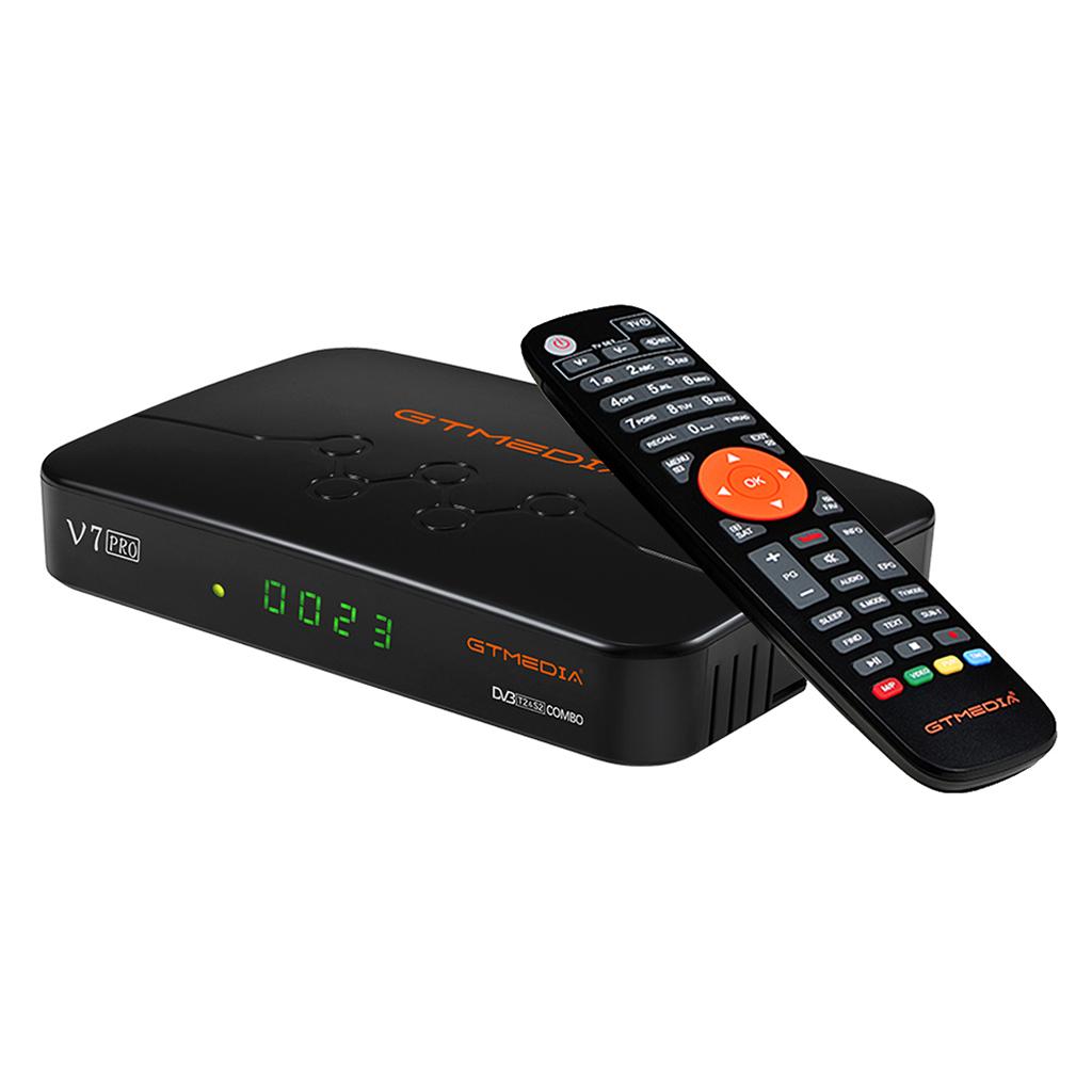 V7 Pro DVB-S2X/T2 Full HD Digital Receiver HDMI CA Card TV Tuner EU