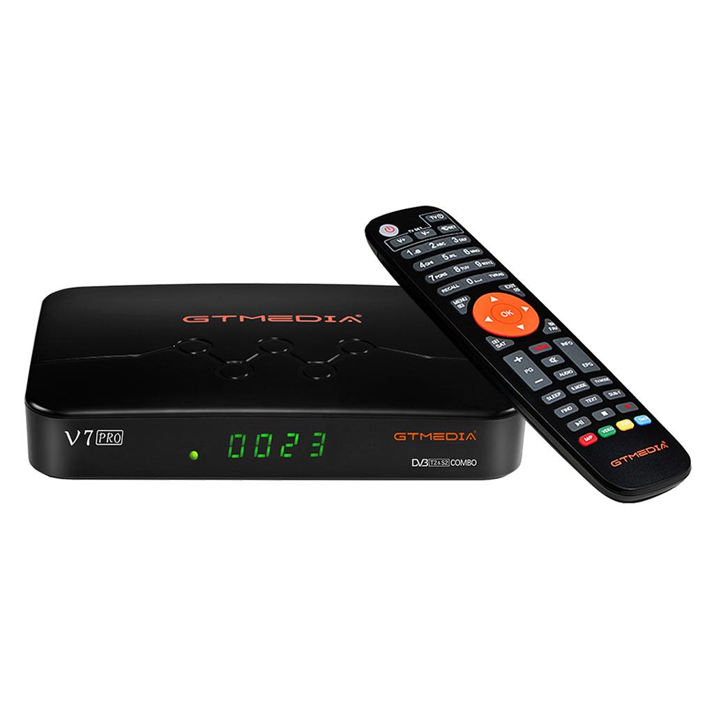 V7 Pro DVB-S2X/T2 Full HD Digital Receiver HDMI CA Card TV Tuner UK
