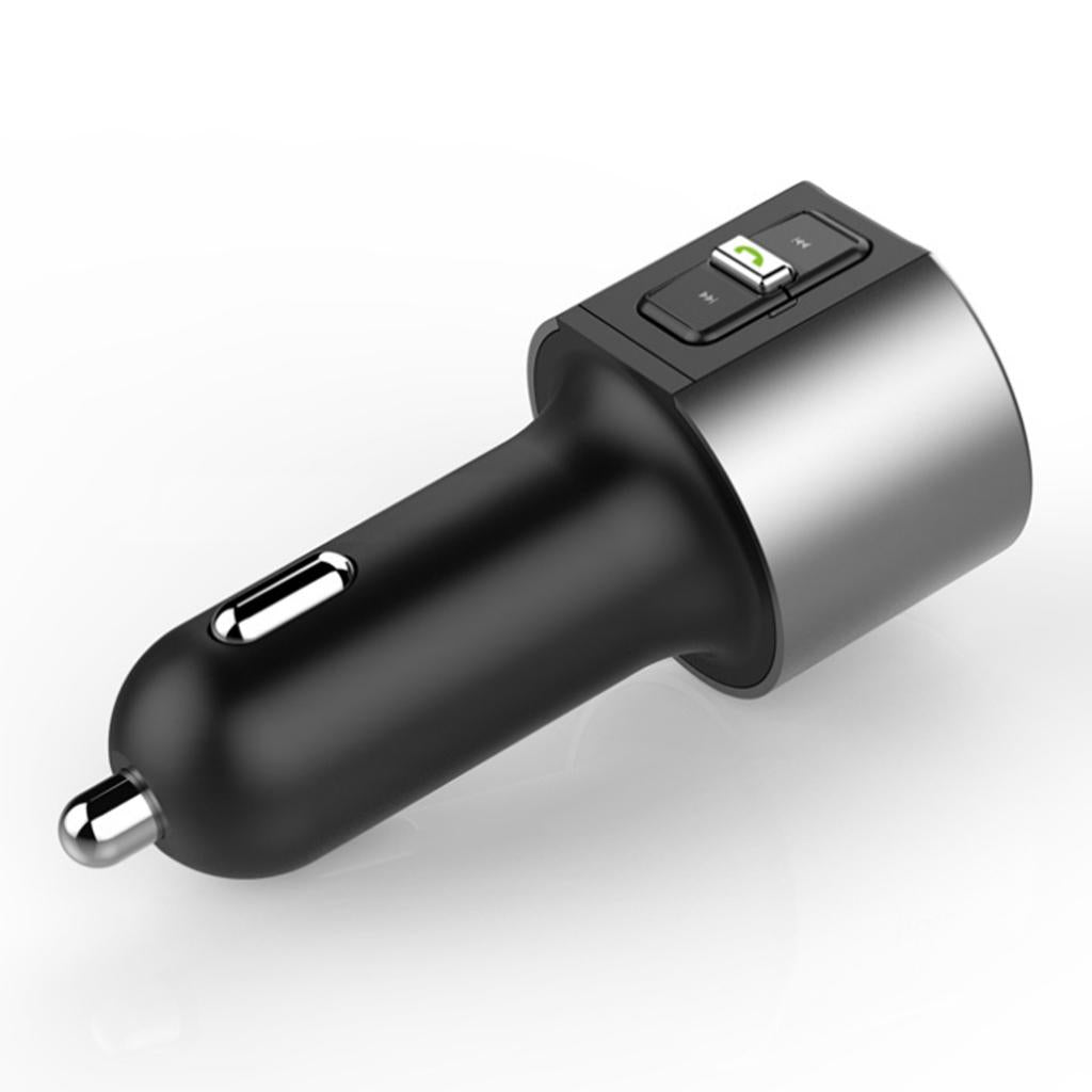 USB 5V 3.4A 2.4A & 1A LCD Car FM Transmitter Radio Adapter Kit