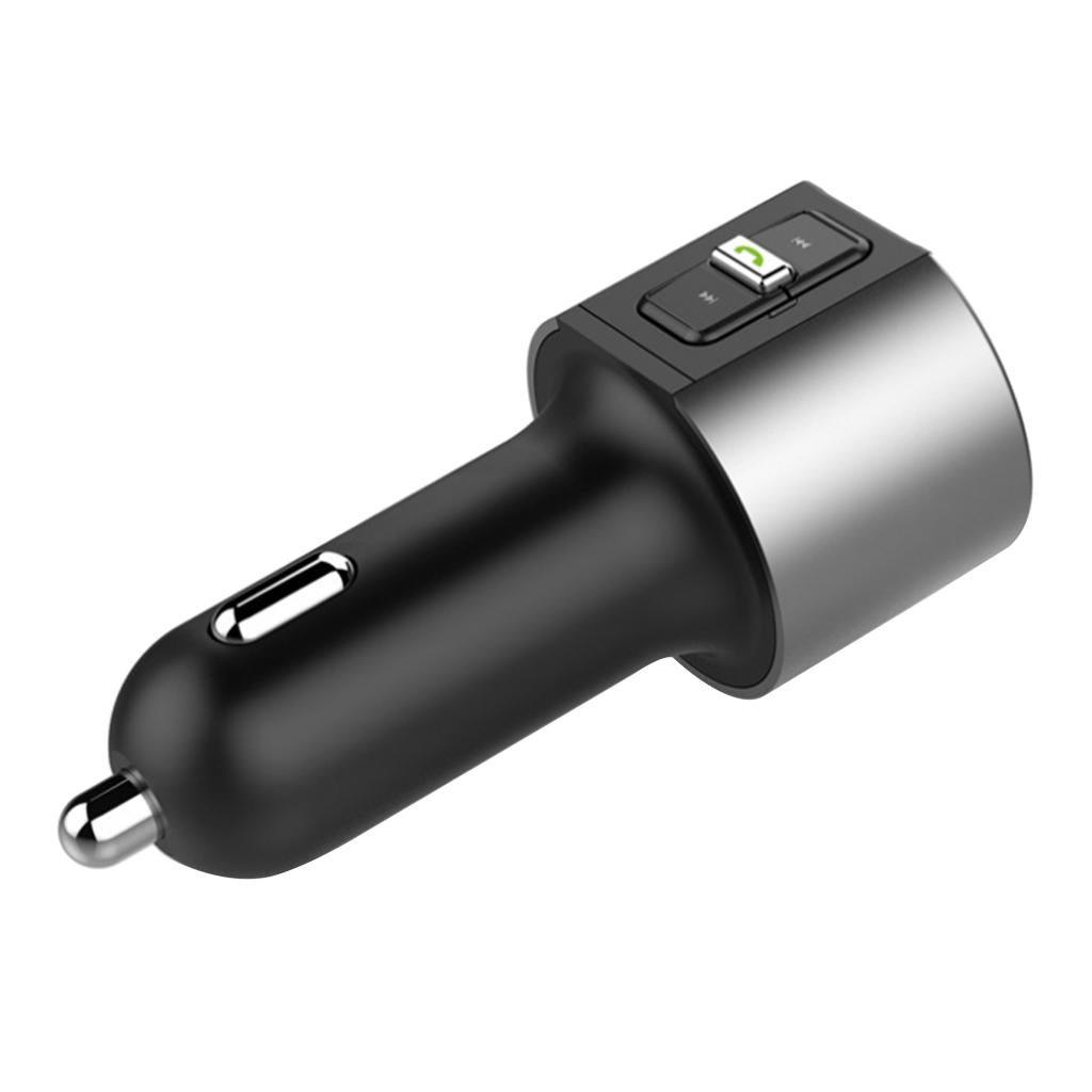 USB 5V 3.4A 2.4A & 1A LCD Car FM Transmitter Radio Adapter Kit