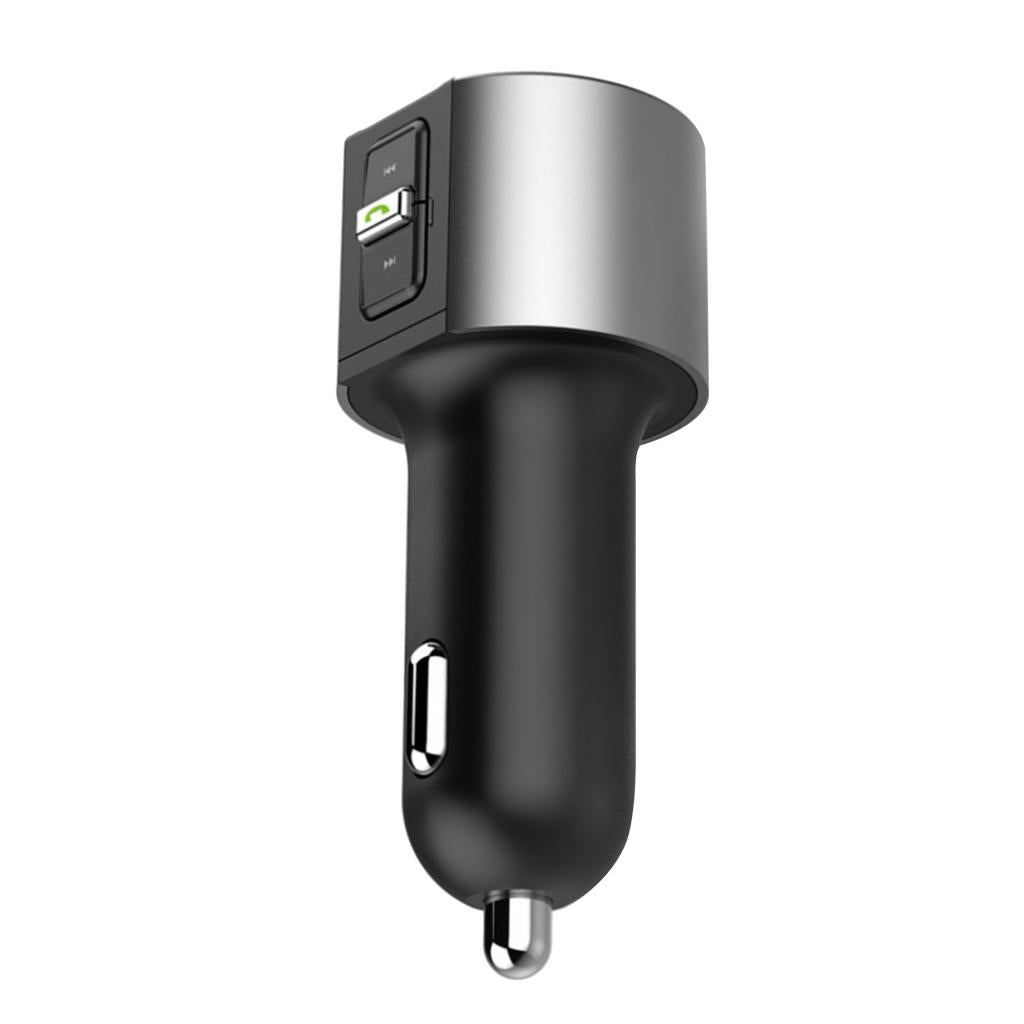 USB 5V 3.4A 2.4A & 1A LCD Car FM Transmitter Radio Adapter Kit