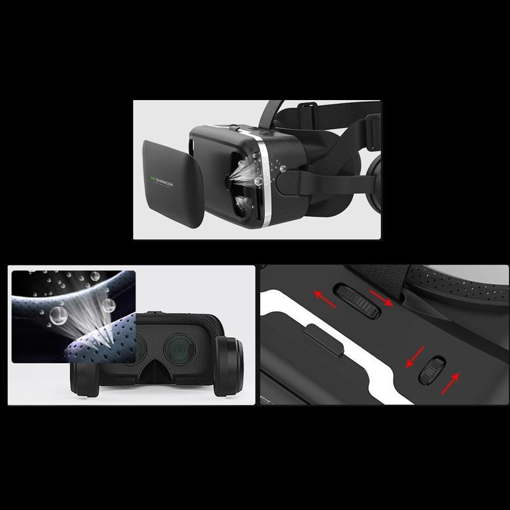 Virtual Reality Headset 3DGlasses VR Goggles for Android/IOS Phone 4.7-6.53"