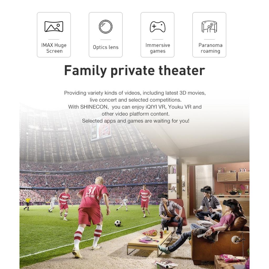 Virtual Reality Headset 3DGlasses VR Goggles for Android/IOS Phone 4.7-6.53"