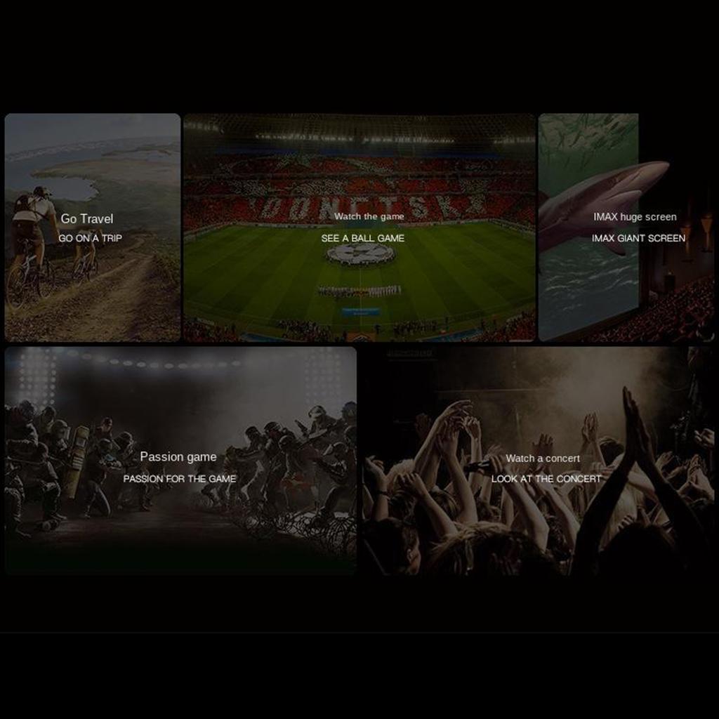 Virtual Reality Headset 3DGlasses VR Goggles for Android/IOS Phone 4.7-6.53"