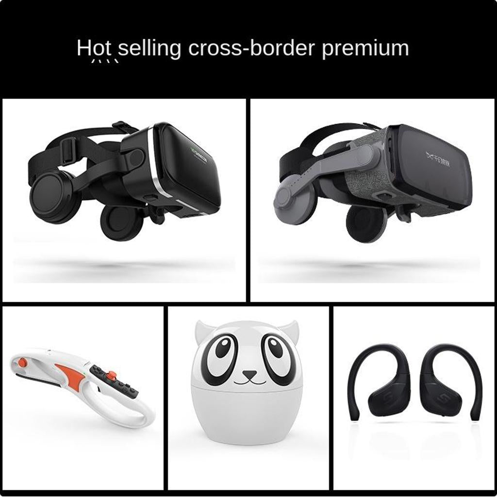 VR SHINECON Smartphone Virtual Reality 3D Glasses for Video Games Movies