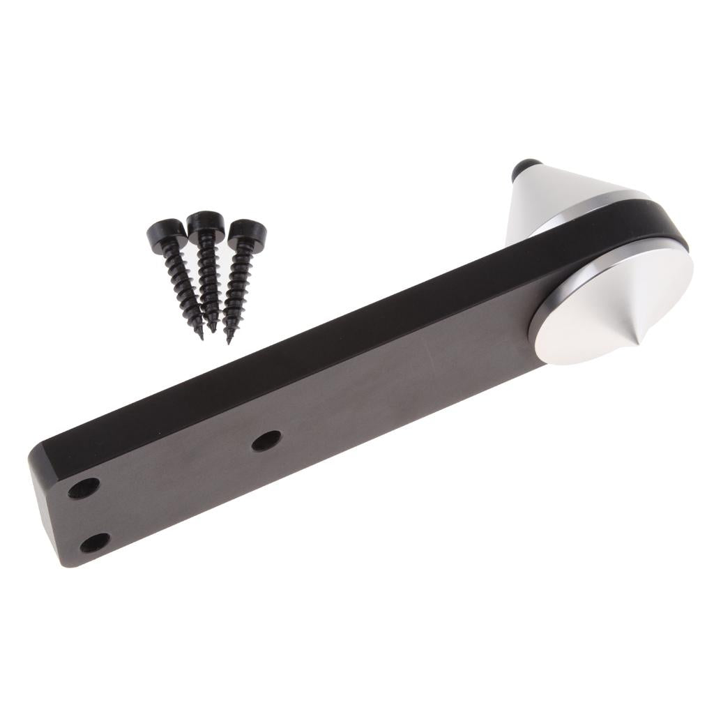 4Pcs Speaker Floor Stands Spikes Aluminum Shock Absorbing Isolation Feet Pad