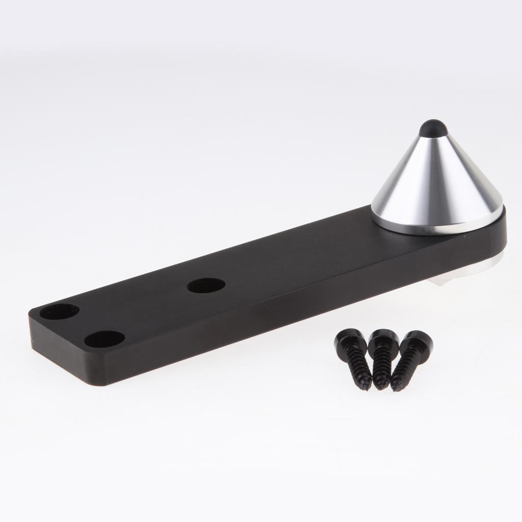 4Pcs Speaker Floor Stands Spikes Aluminum Shock Absorbing Isolation Feet Pad
