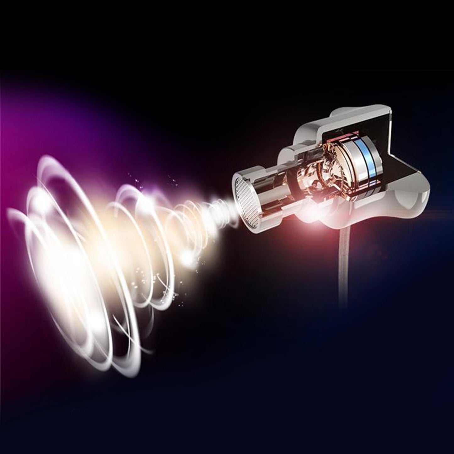 QKZ DM7 Earphone Metal Stereo Noise Isolating 3.5mm In-ear Headset