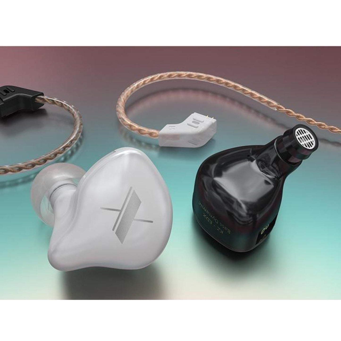 KZ 1DD Earphone In-Ear Earbud 10mm Dynamic Driver black with mic