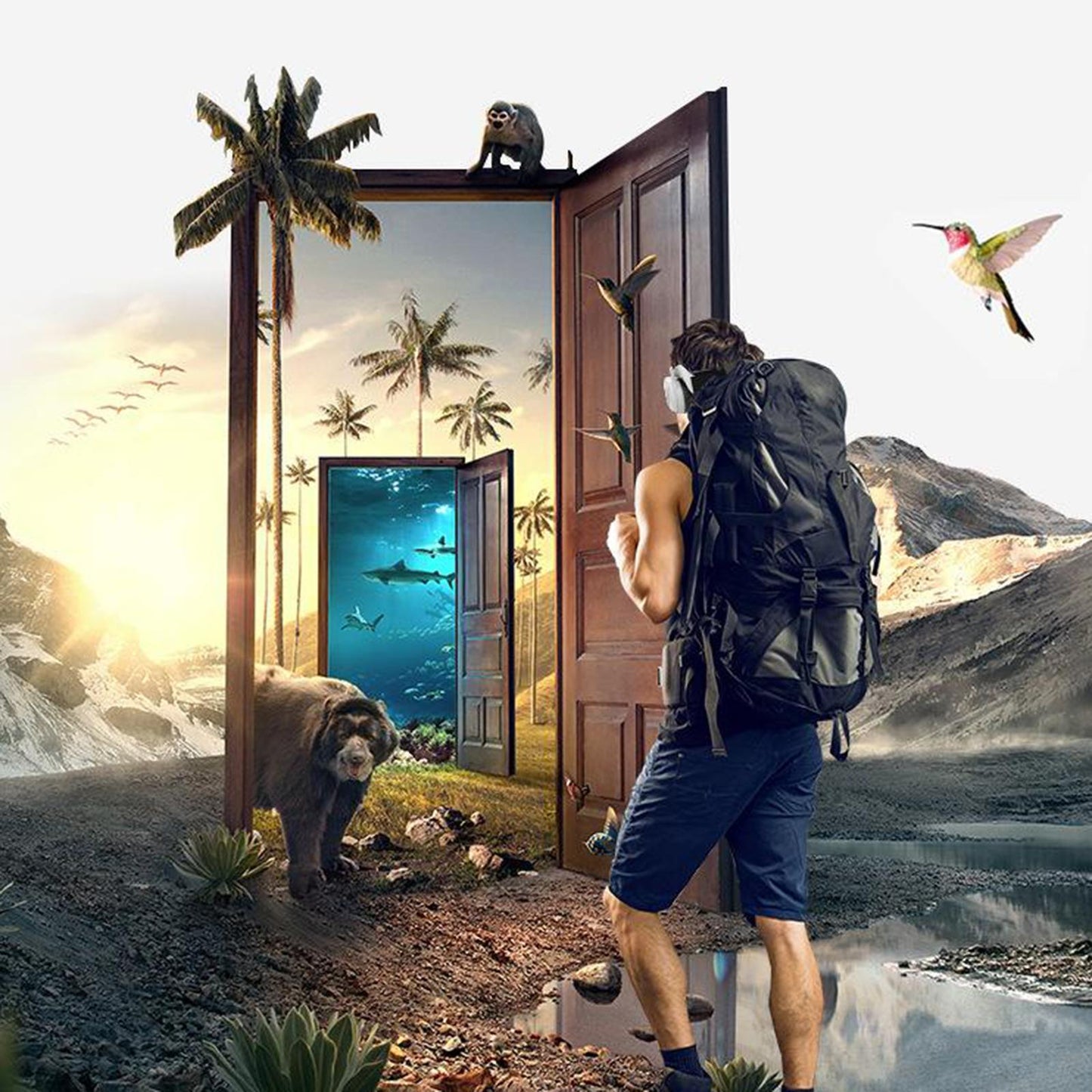 VR Shinecon Virtual Reality Headset Movie Game Glasses for 4.7-6.53" Phone