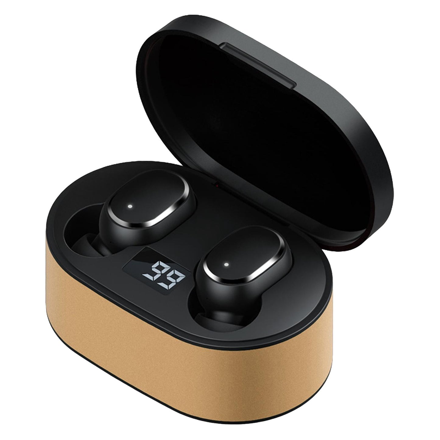 TWS Bluetooth Earphones Wireless Headphone Smart Touch Earbuds Headset Gold