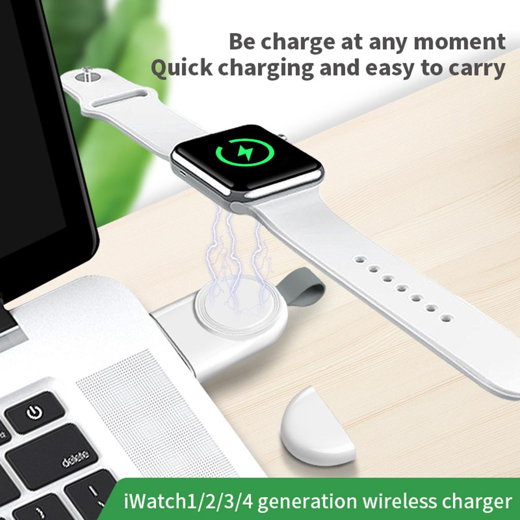 Portable Magnetic USB Charger Charging Stand for Apple Watch Series 4/3/2/1