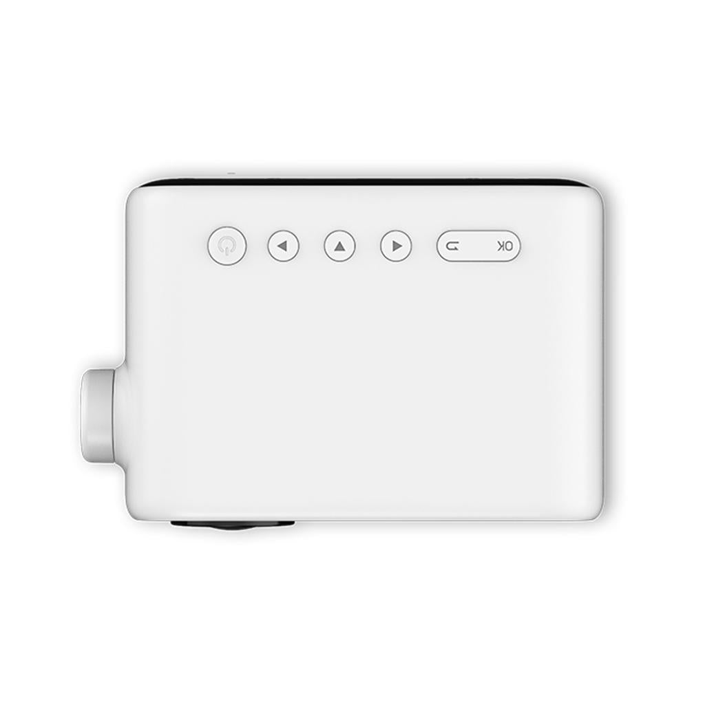 Movie Mini Projector 1080P 80'' with LED Life HDMI AV USB AUX 3.5mm EU