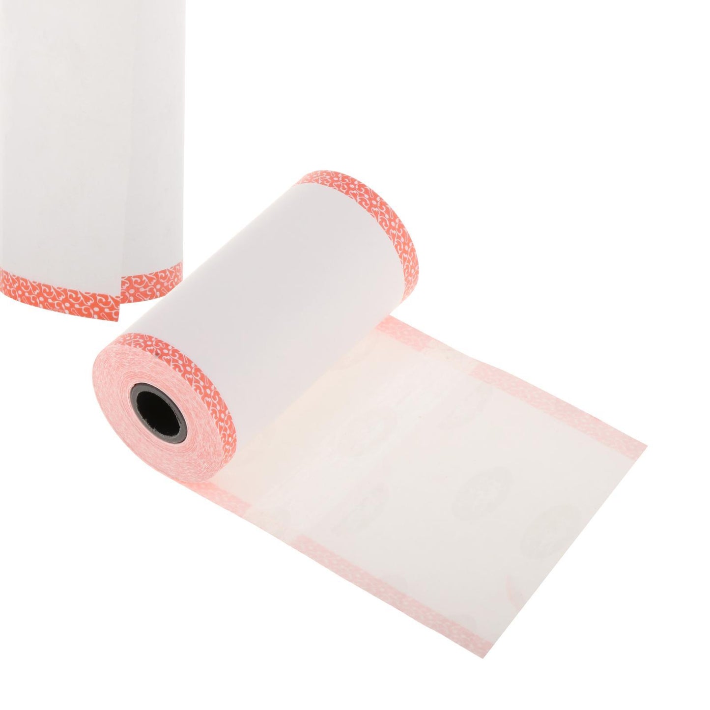 3x Thermal Cash Register Printing Paper Roll Label Printer Color Edge Red