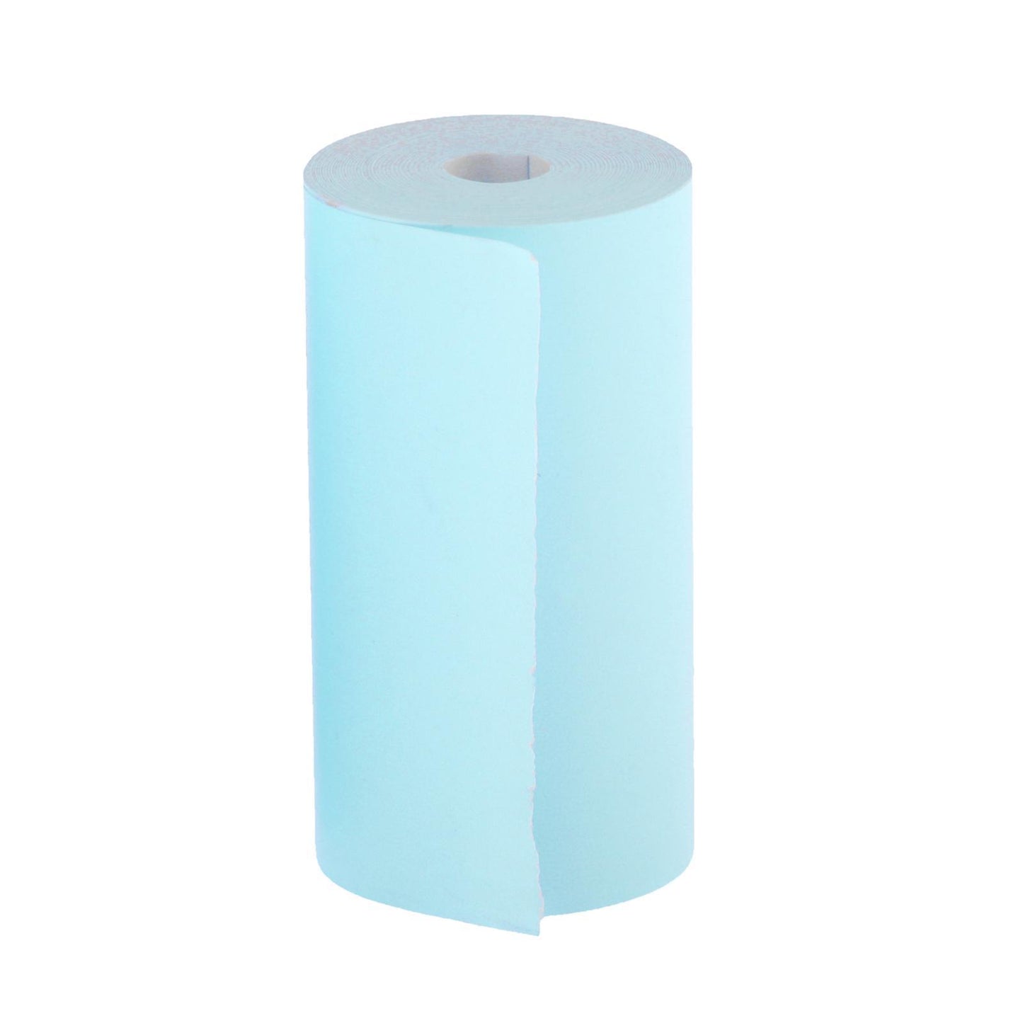 5pcs Colored Printing Paper Roll Thermal Printer Portable 57x30mm Blue