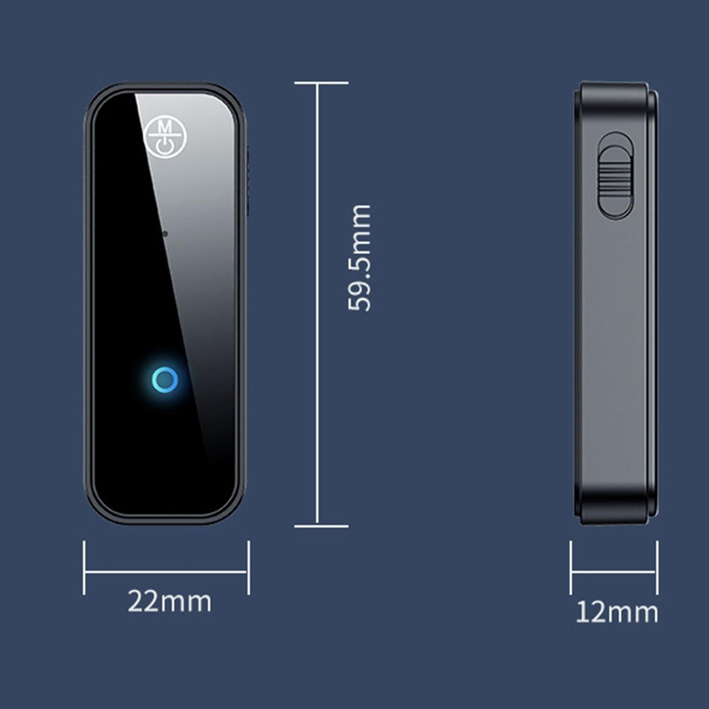 C28 Portable Audio Transmitter Receiver 3.5mm Output for TV Car