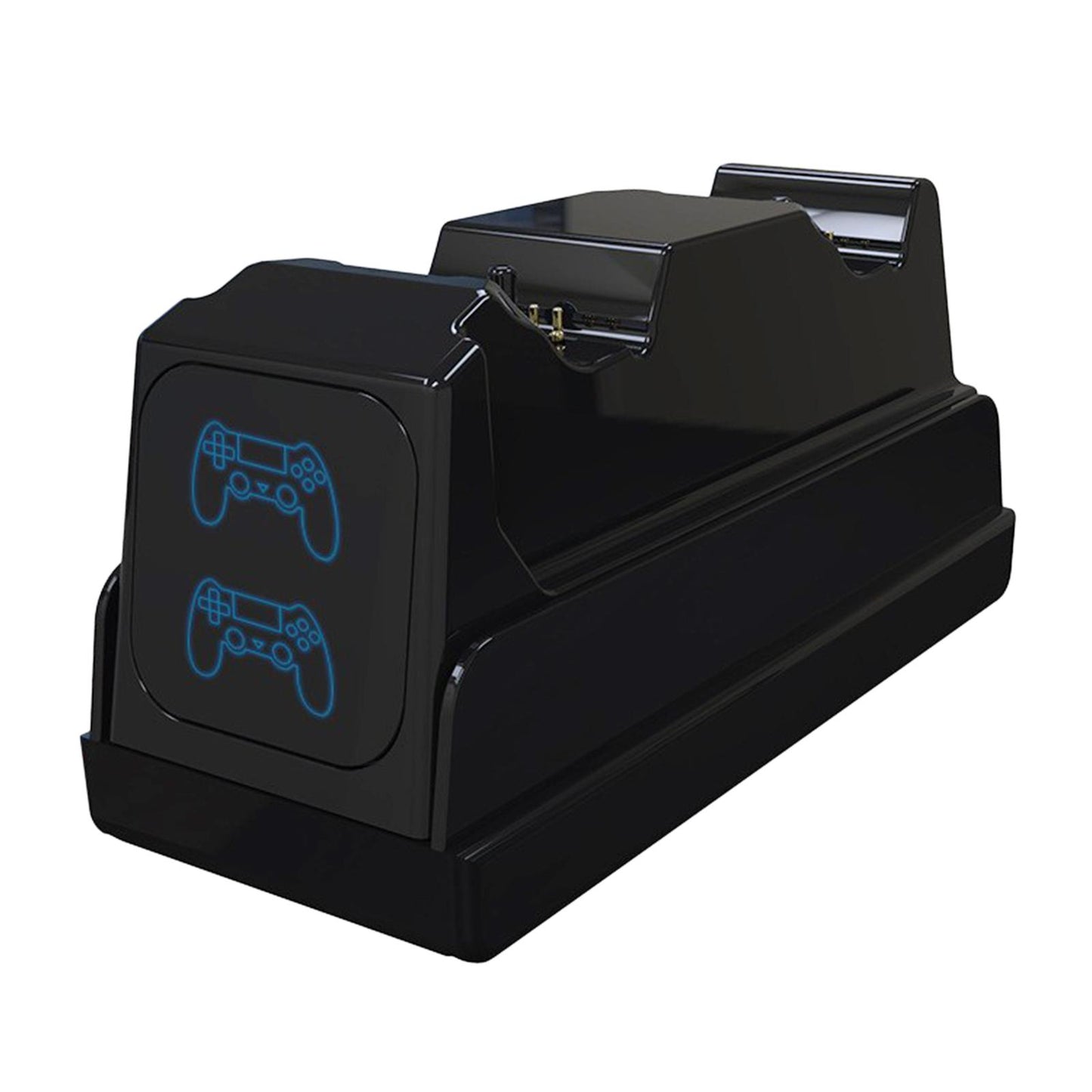 Dual USB Type C Controller Charger Station Fast Charing Dock for PS5 Black